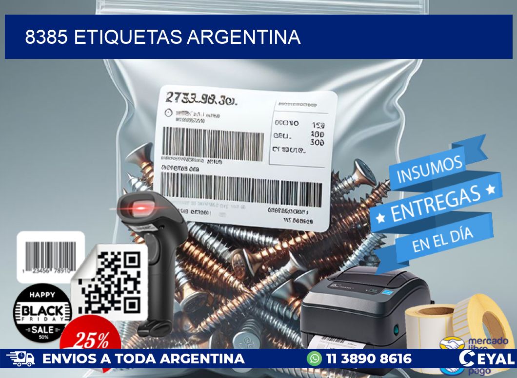 8385 ETIQUETAS ARGENTINA