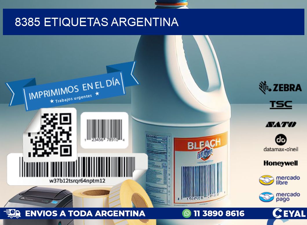8385 ETIQUETAS ARGENTINA