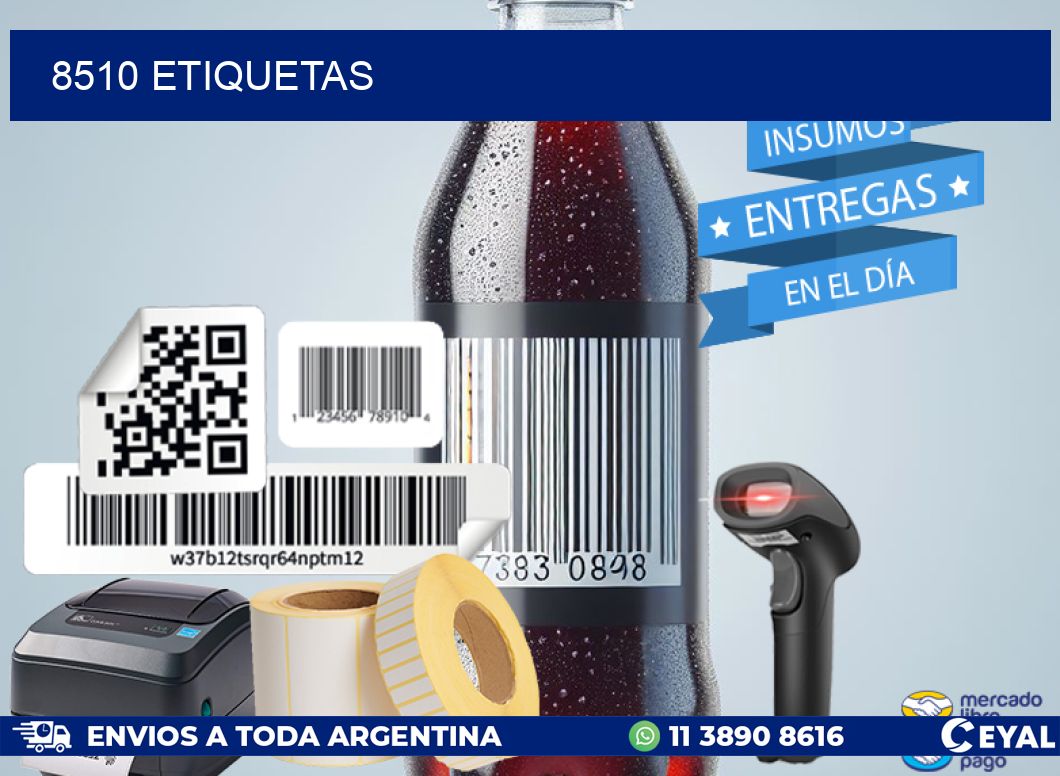 8510 ETIQUETAS