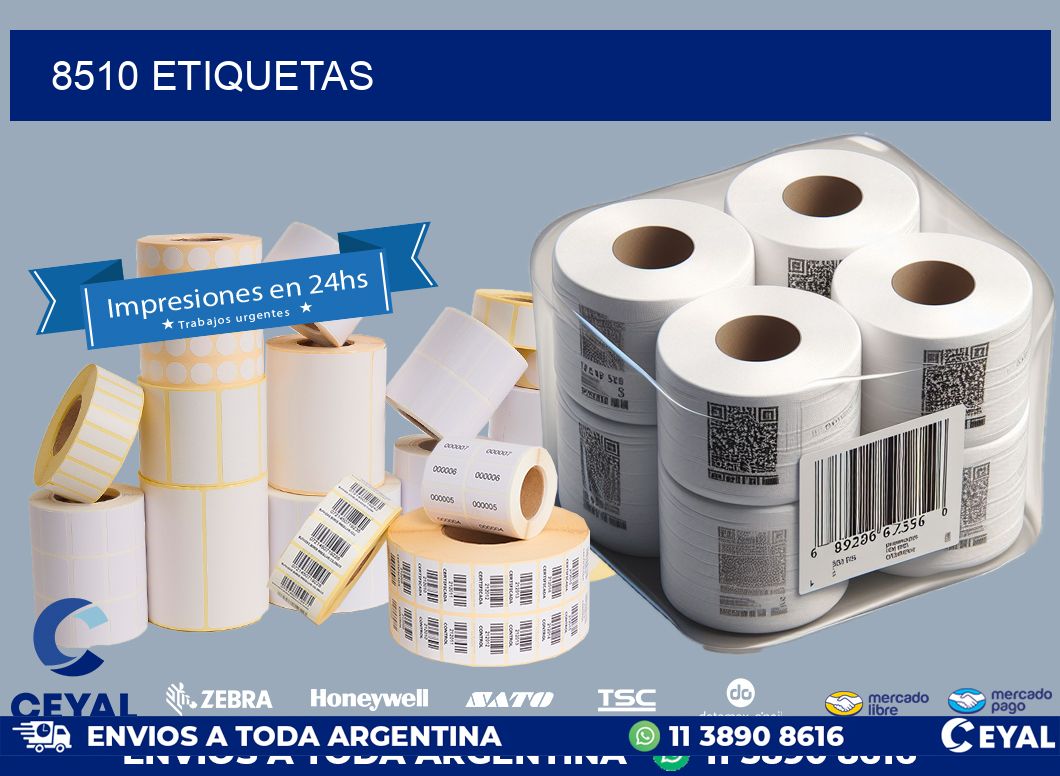 8510 ETIQUETAS