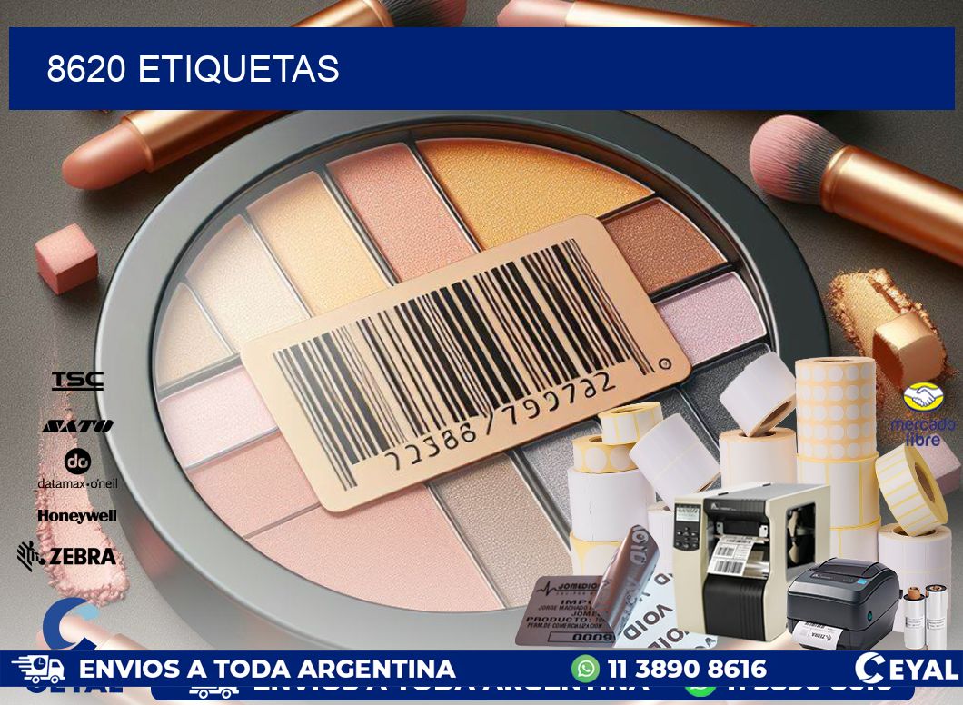 8620 ETIQUETAS
