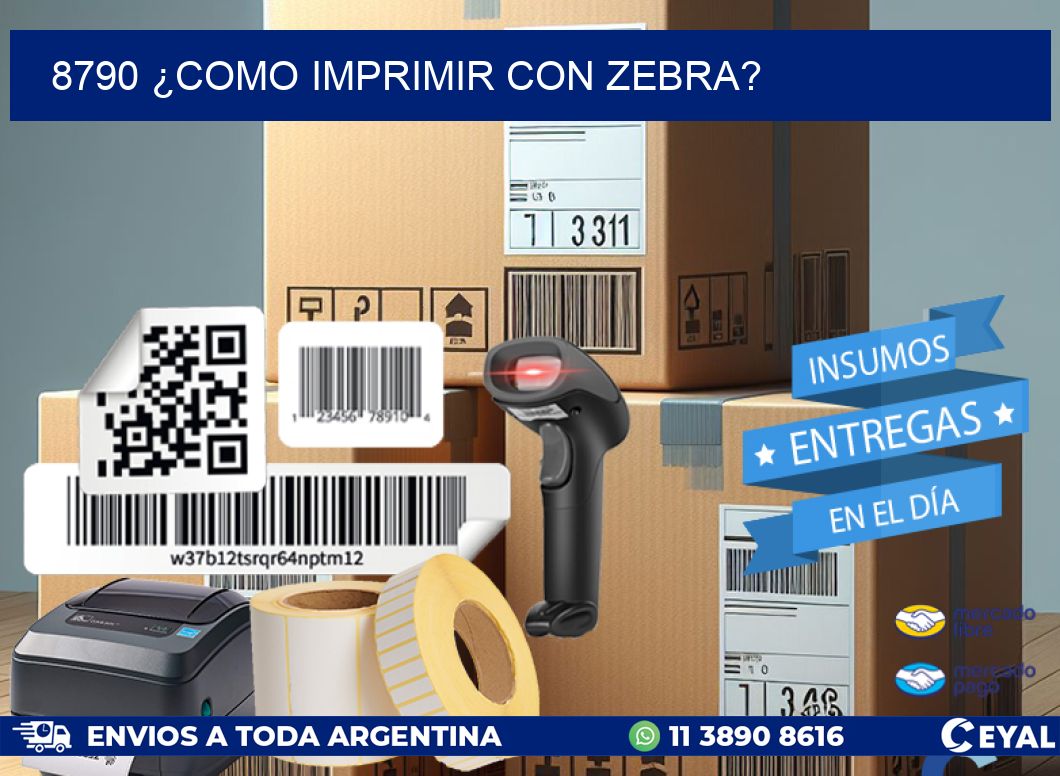 8790 ¿COMO IMPRIMIR CON ZEBRA?