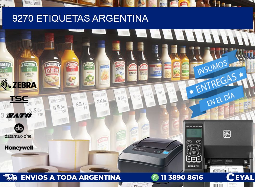 9270 ETIQUETAS ARGENTINA