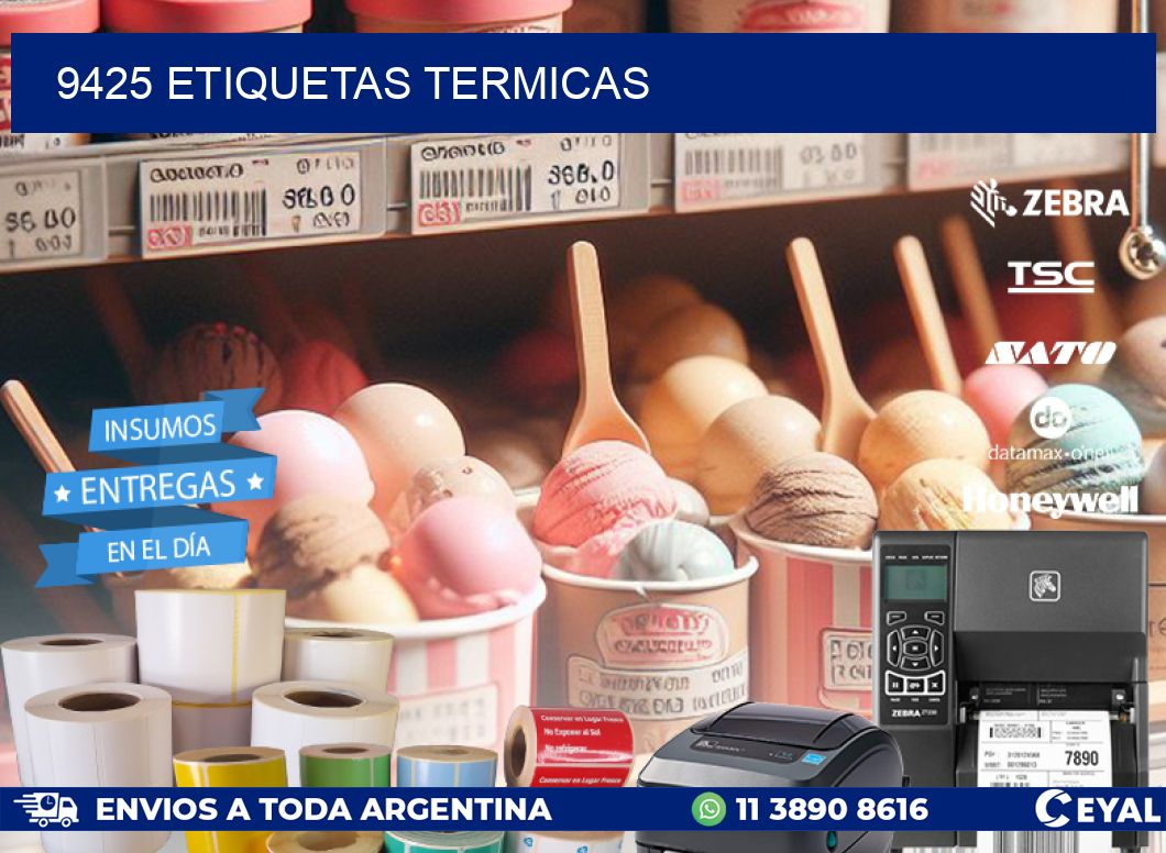9425 ETIQUETAS TERMICAS