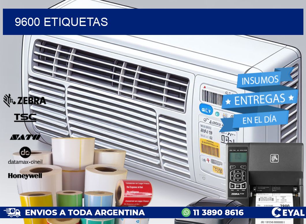9600 ETIQUETAS