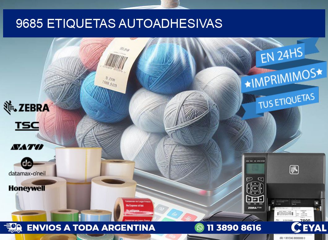 9685 ETIQUETAS AUTOADHESIVAS