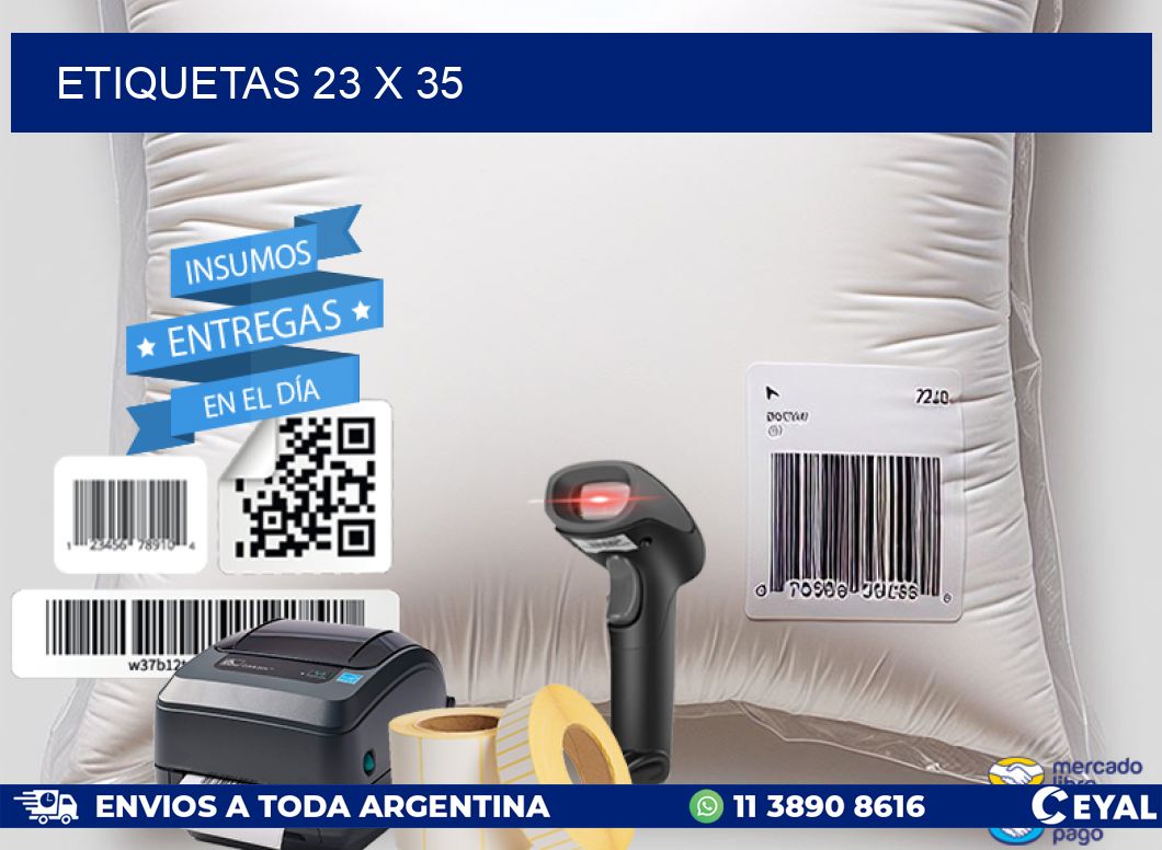 ETIQUETAS 23 x 35