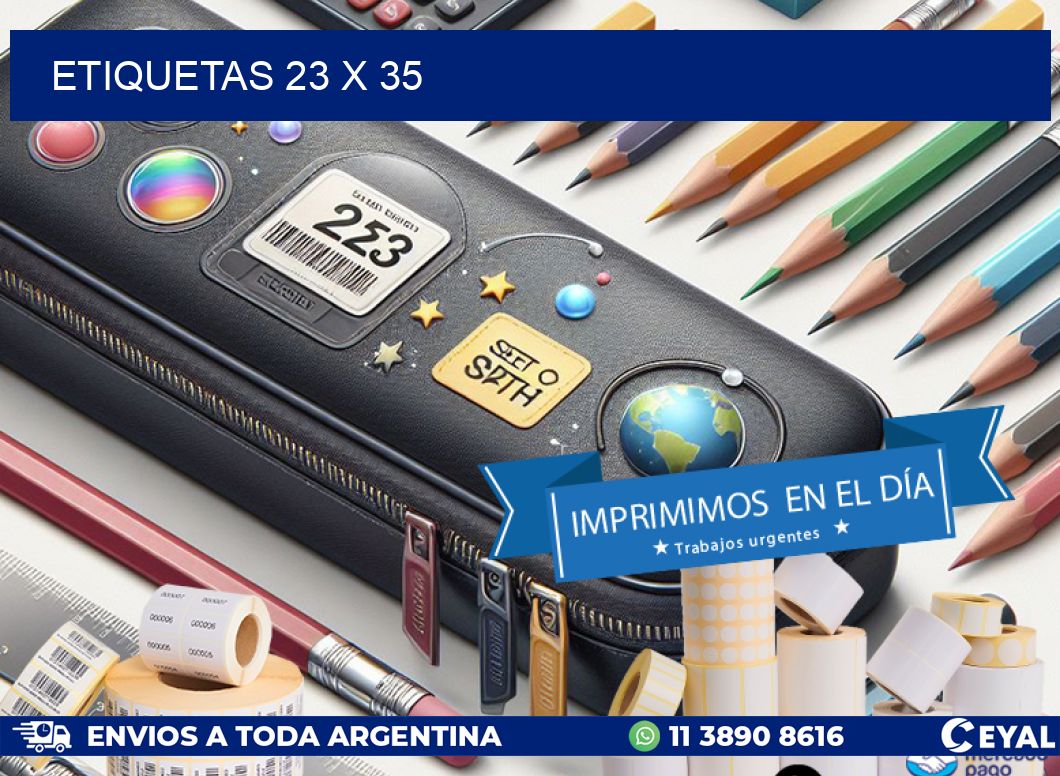 ETIQUETAS 23 x 35