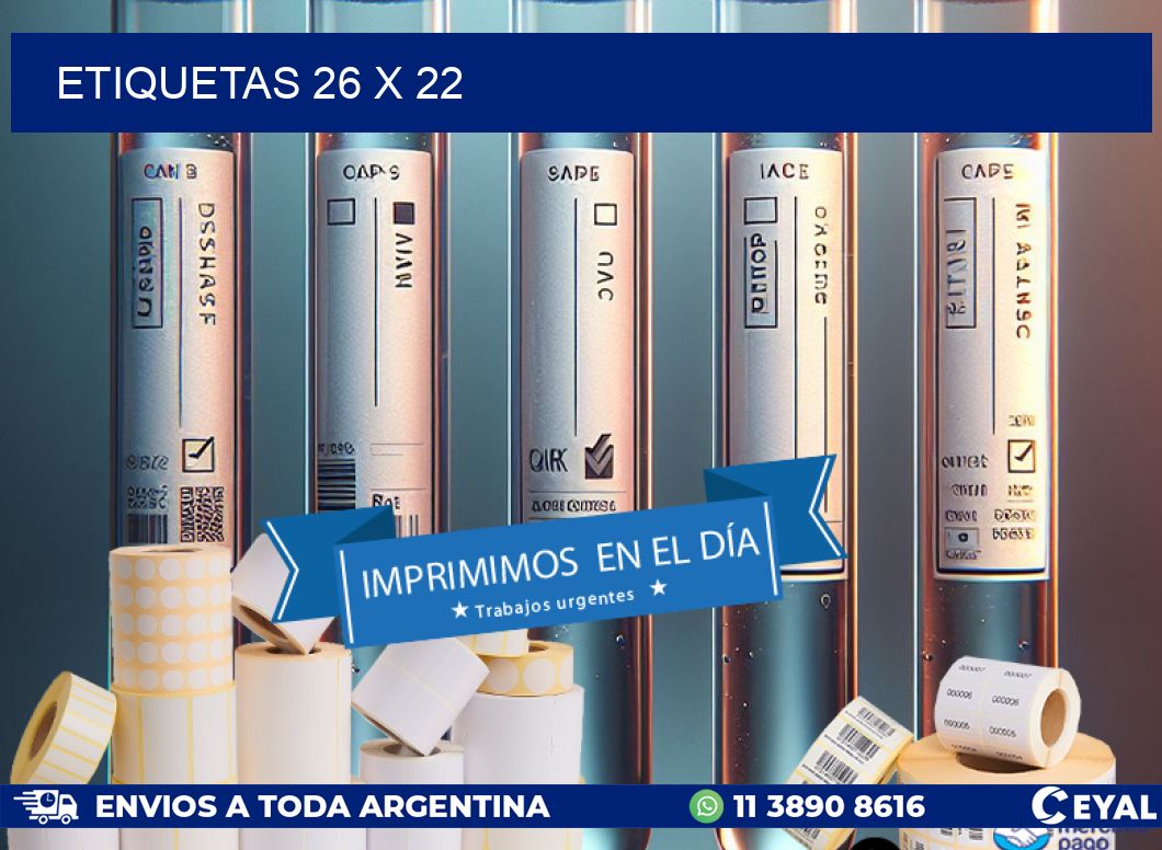 ETIQUETAS 26 x 22