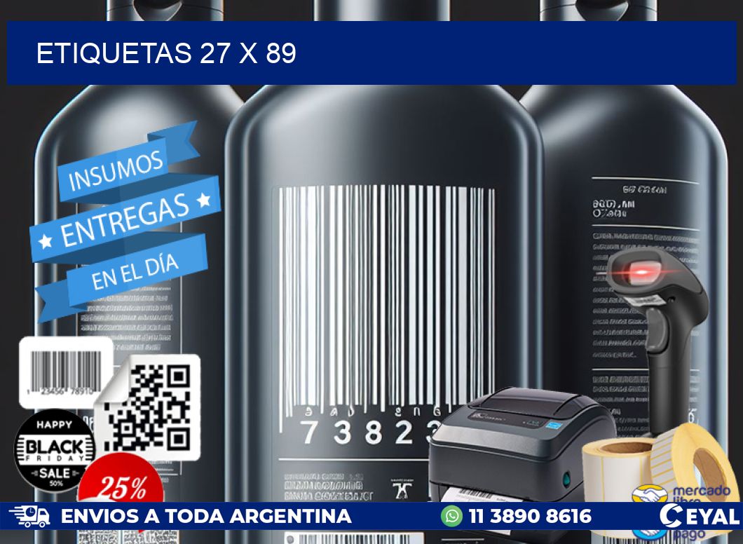 ETIQUETAS 27 x 89