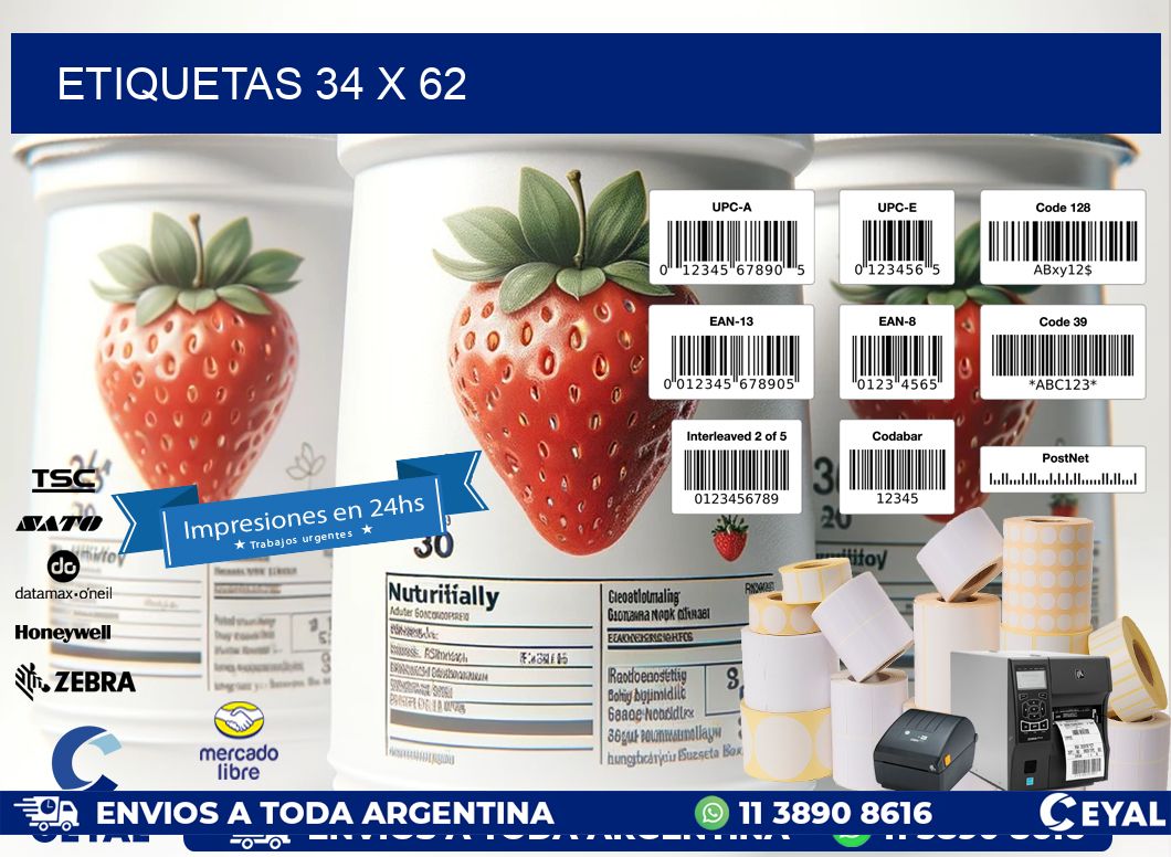 ETIQUETAS 34 x 62