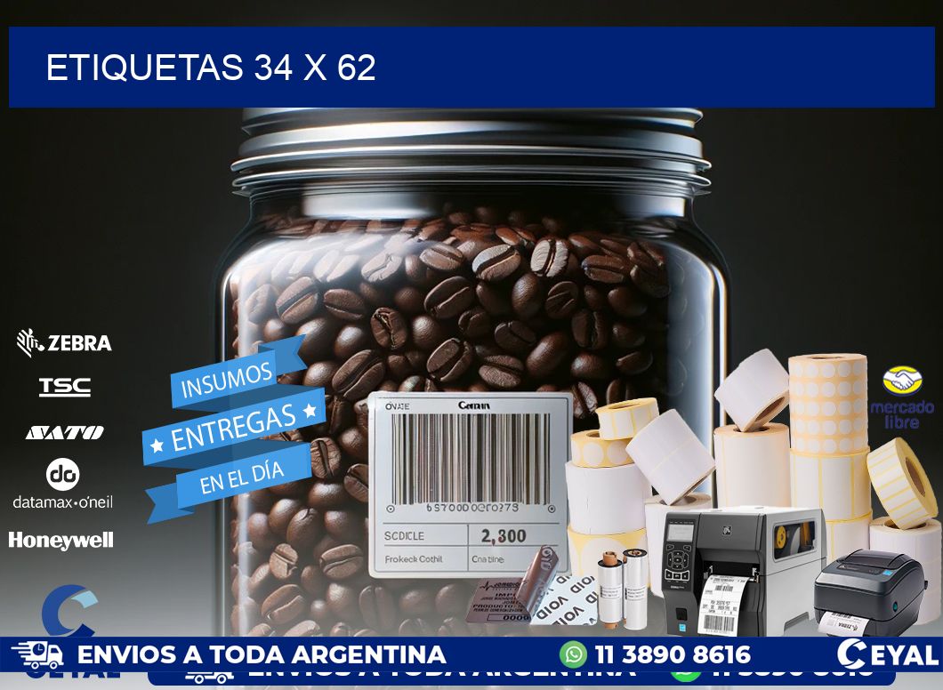 ETIQUETAS 34 x 62