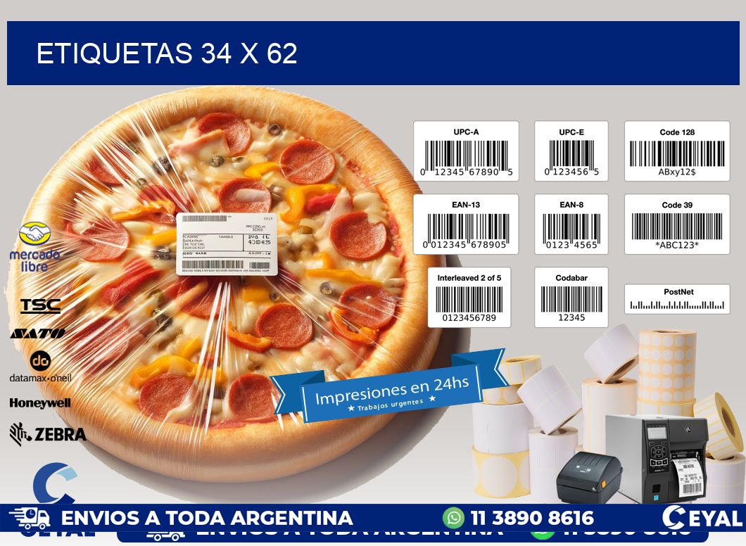 ETIQUETAS 34 x 62