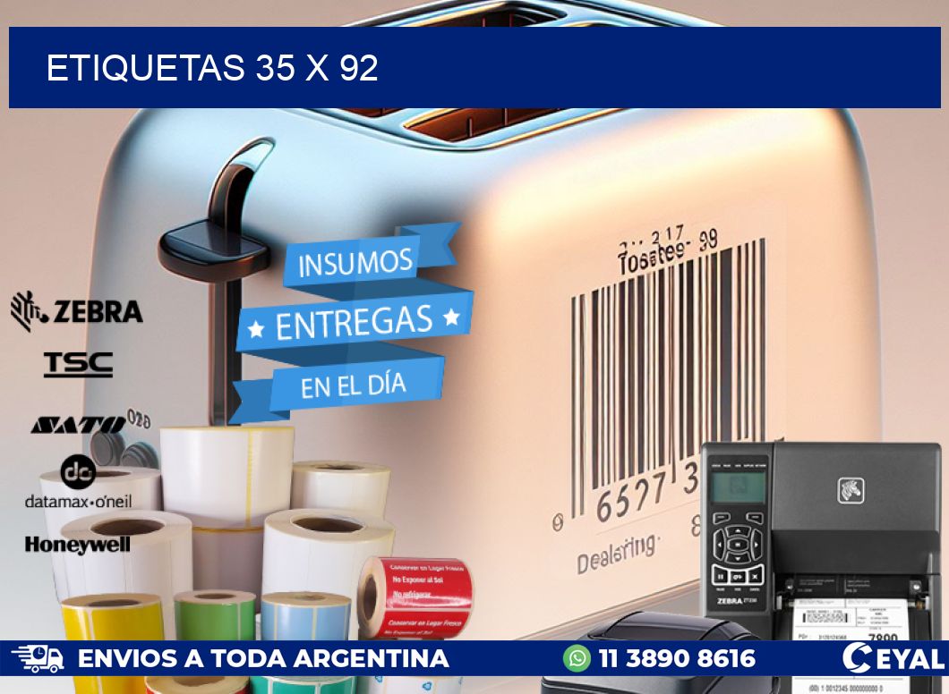ETIQUETAS 35 x 92
