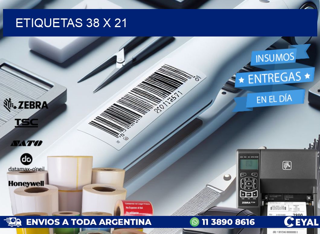 ETIQUETAS 38 x 21