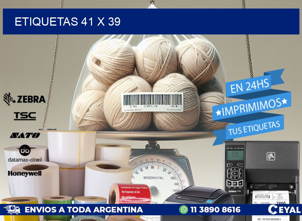 ETIQUETAS 41 x 39