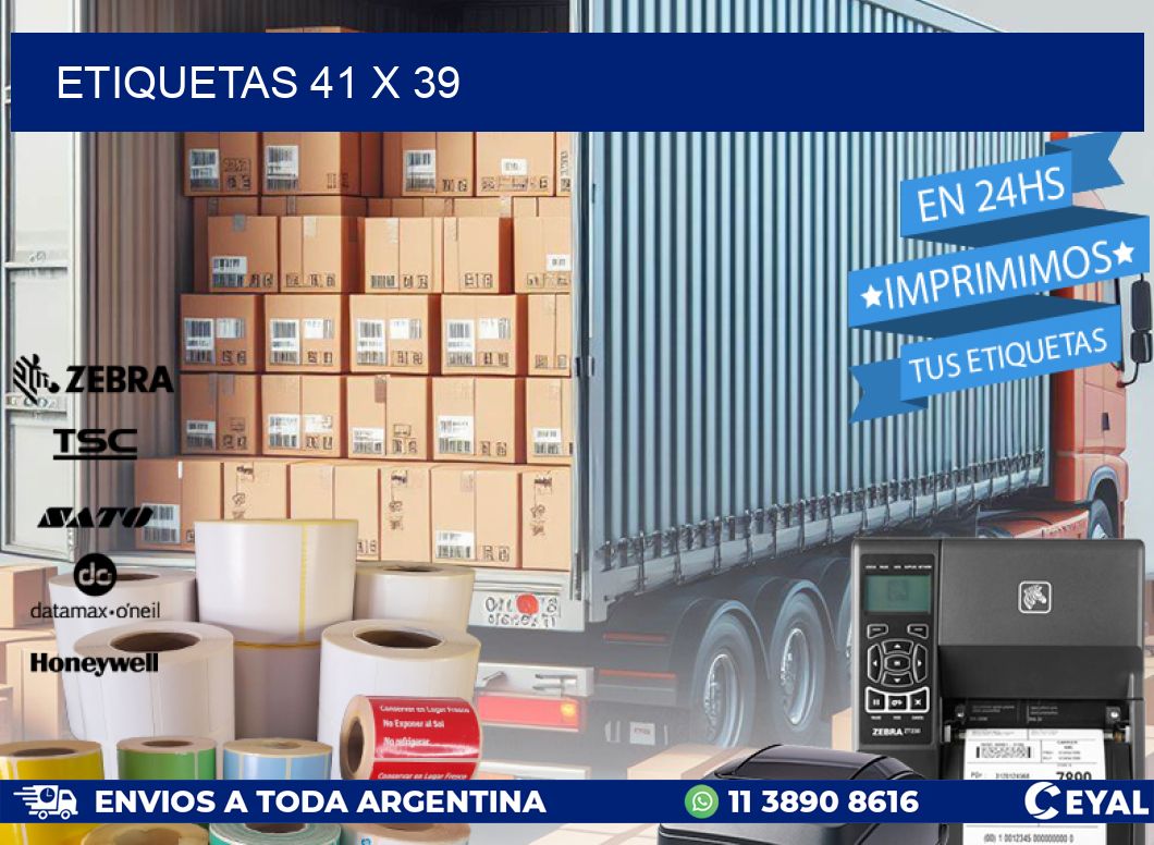 ETIQUETAS 41 x 39