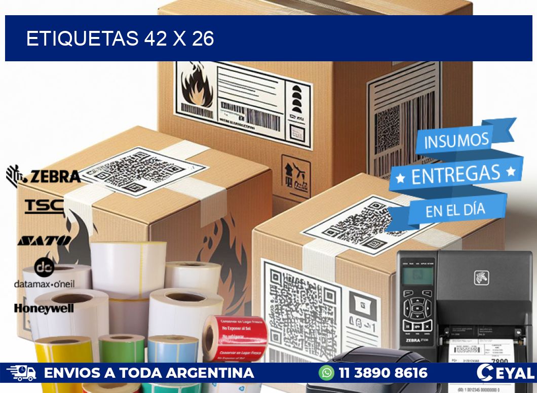 ETIQUETAS 42 x 26