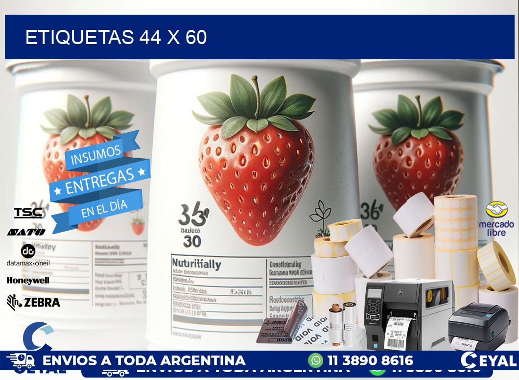 ETIQUETAS 44 x 60