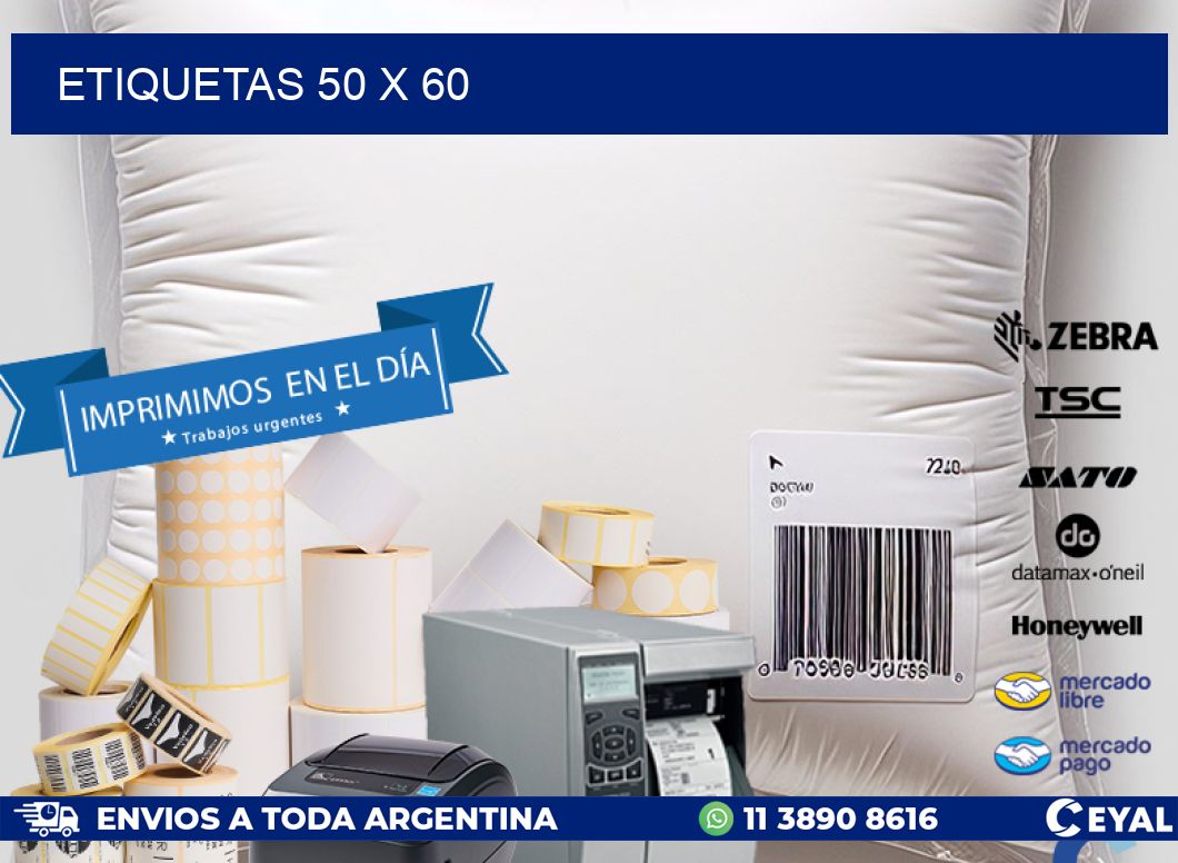 ETIQUETAS 50 x 60