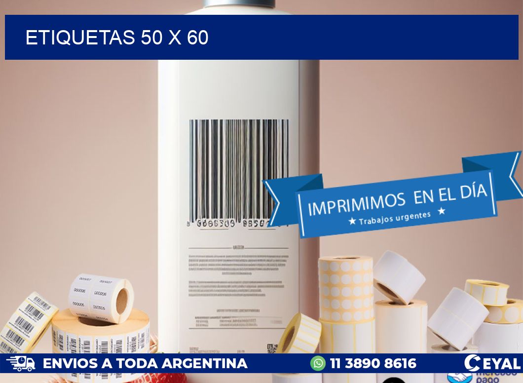ETIQUETAS 50 x 60