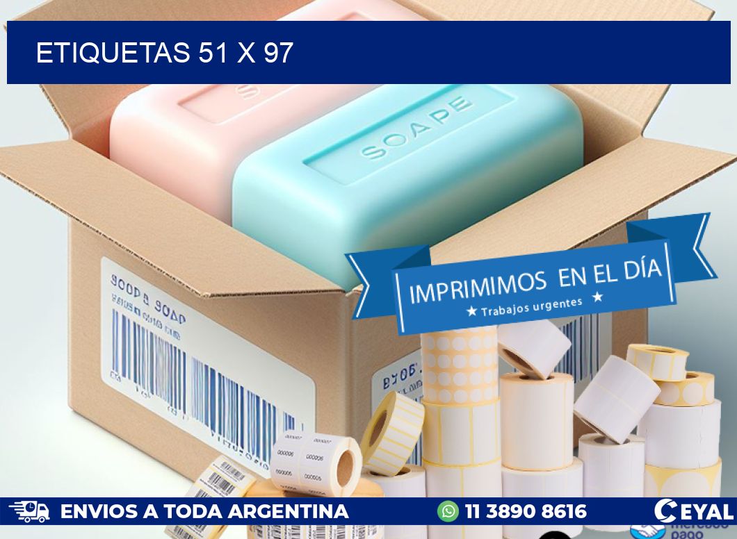 ETIQUETAS 51 x 97