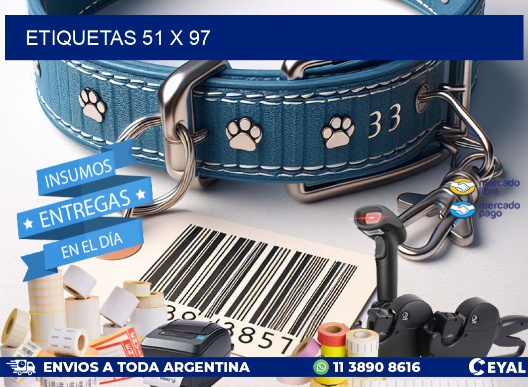 ETIQUETAS 51 x 97