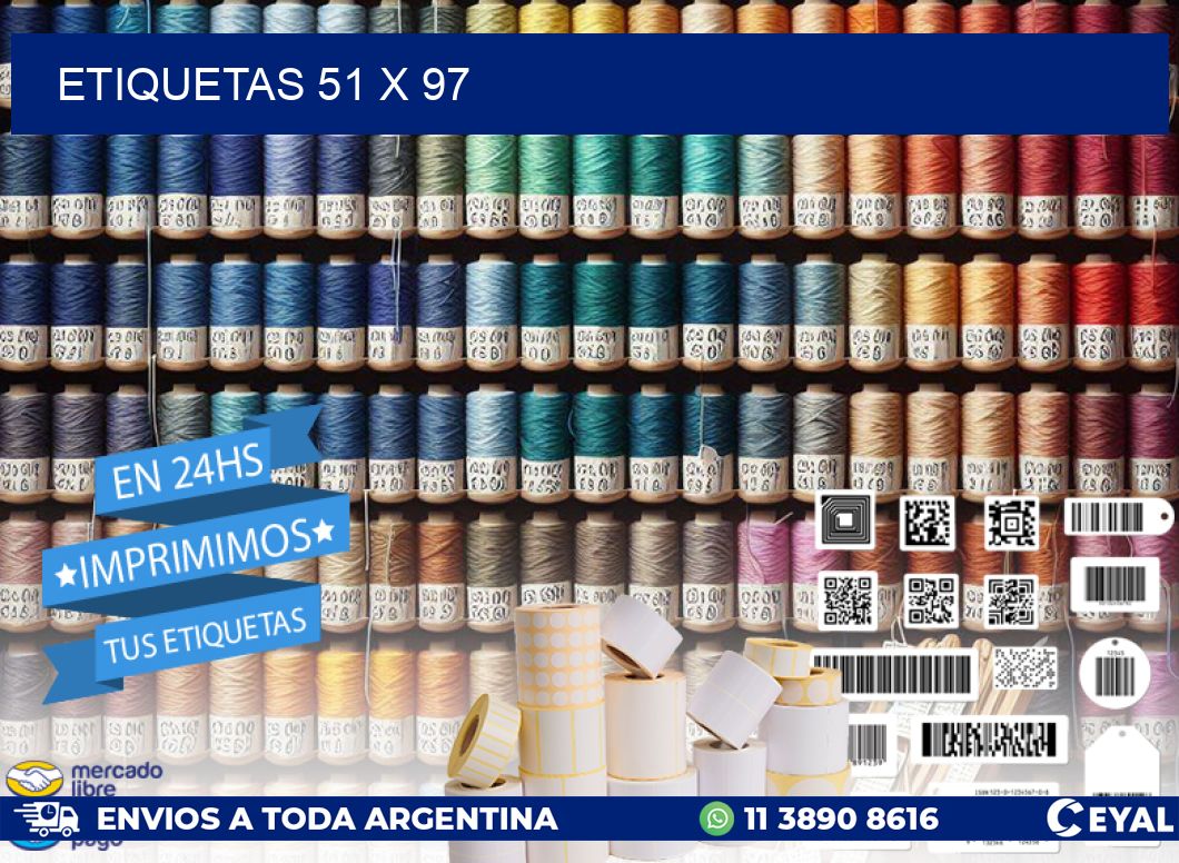 ETIQUETAS 51 x 97