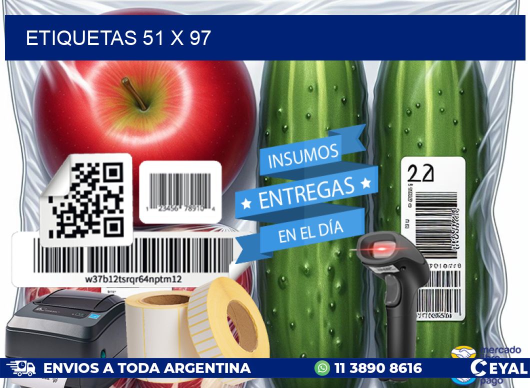 ETIQUETAS 51 x 97