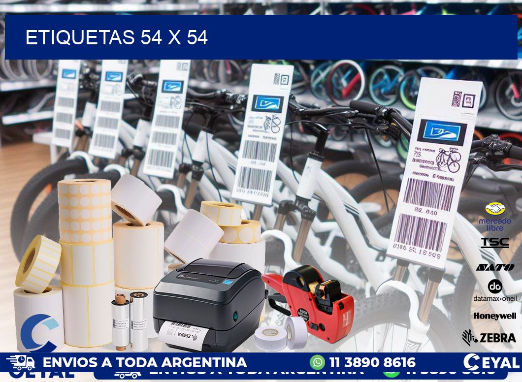 ETIQUETAS 54 x 54