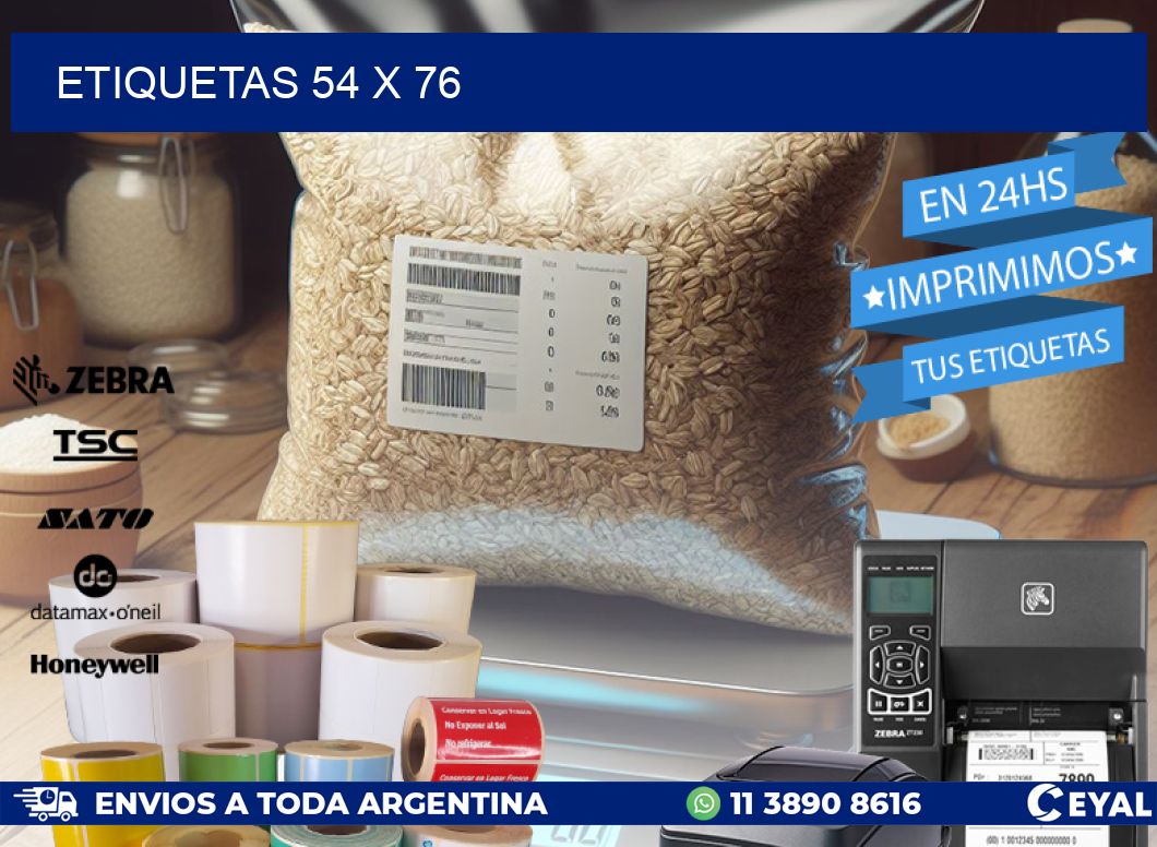 ETIQUETAS 54 x 76