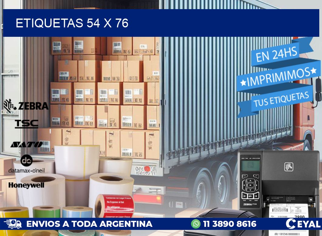 ETIQUETAS 54 x 76