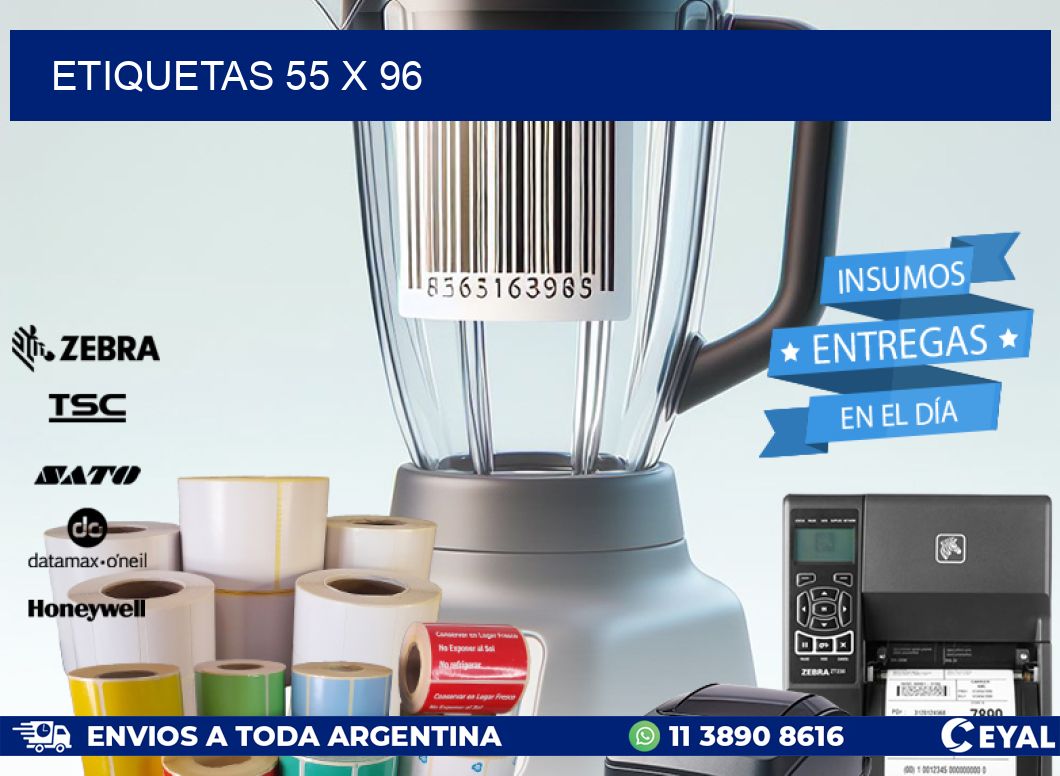 ETIQUETAS 55 x 96