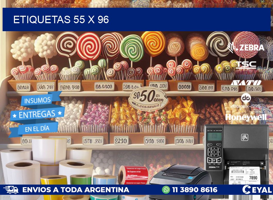 ETIQUETAS 55 x 96