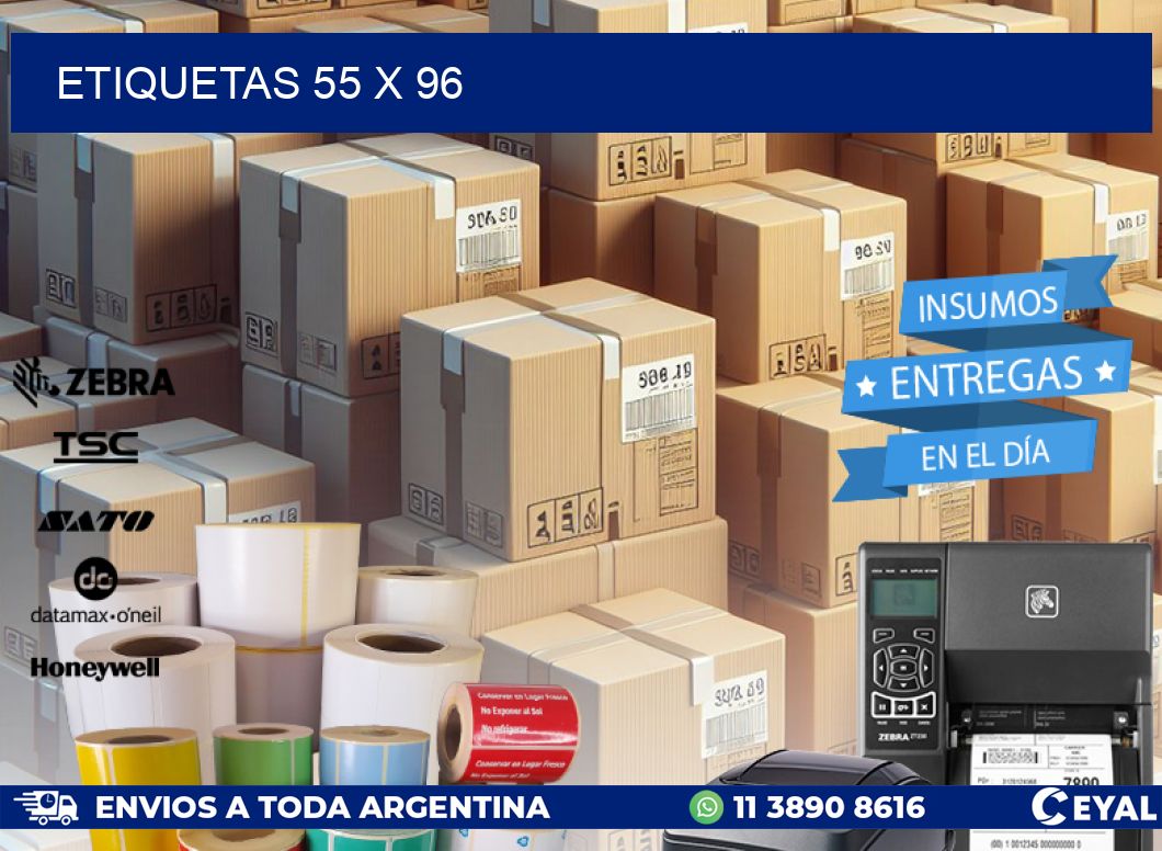 ETIQUETAS 55 x 96