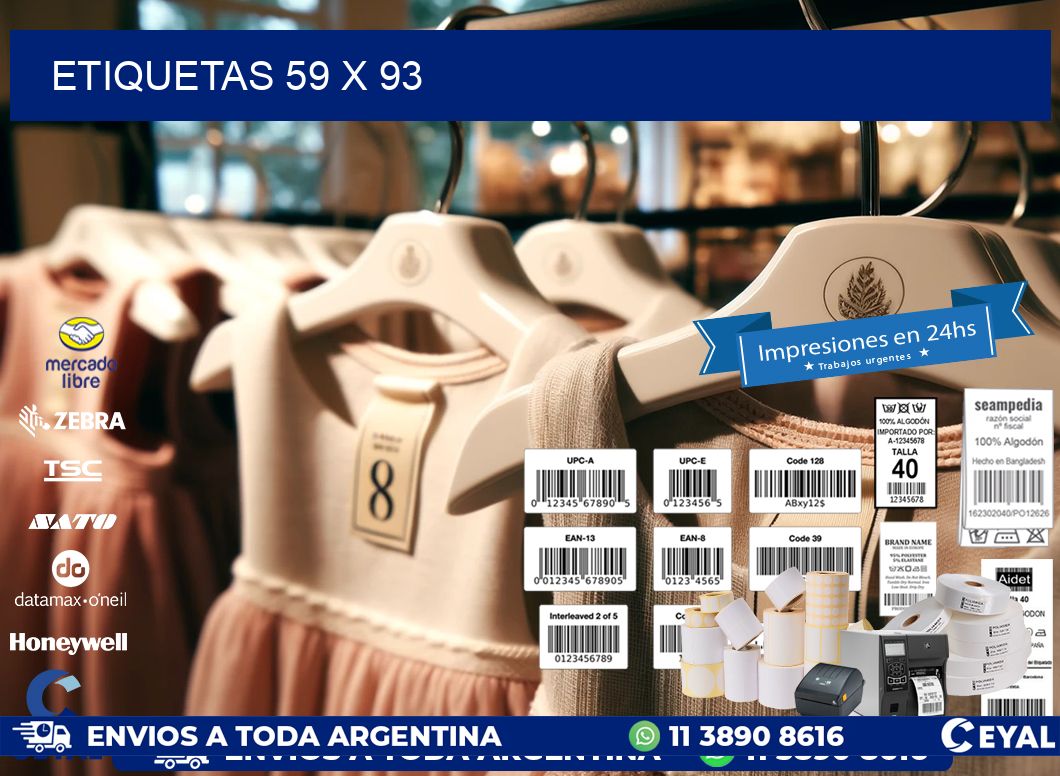 ETIQUETAS 59 x 93