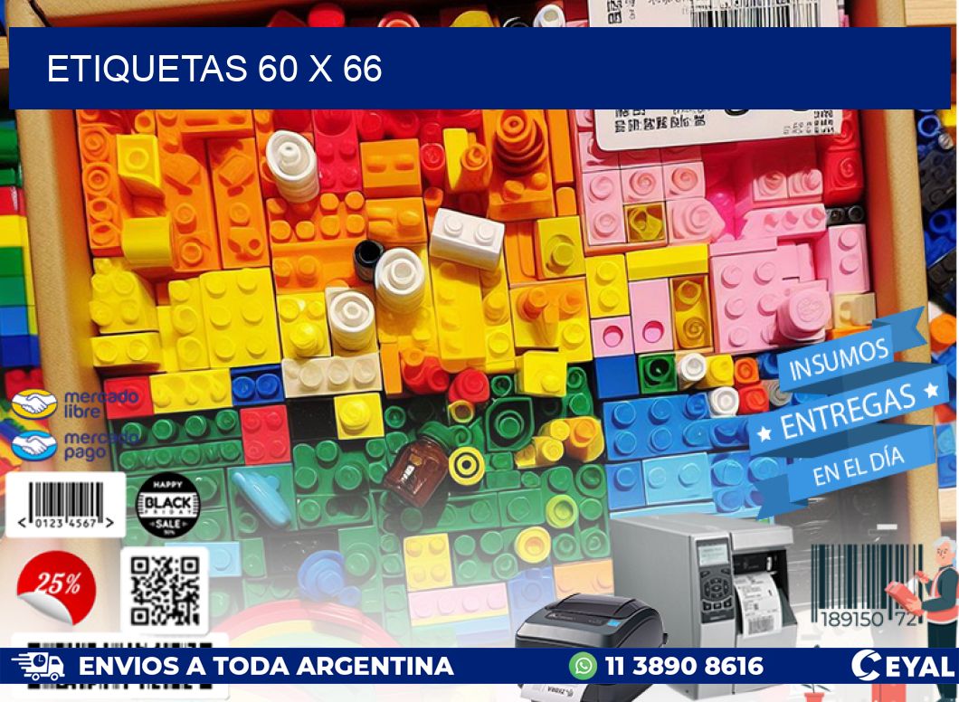 ETIQUETAS 60 x 66