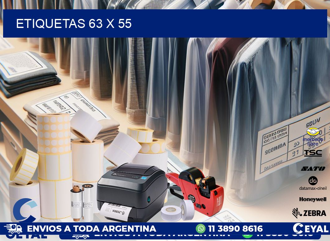 ETIQUETAS 63 x 55