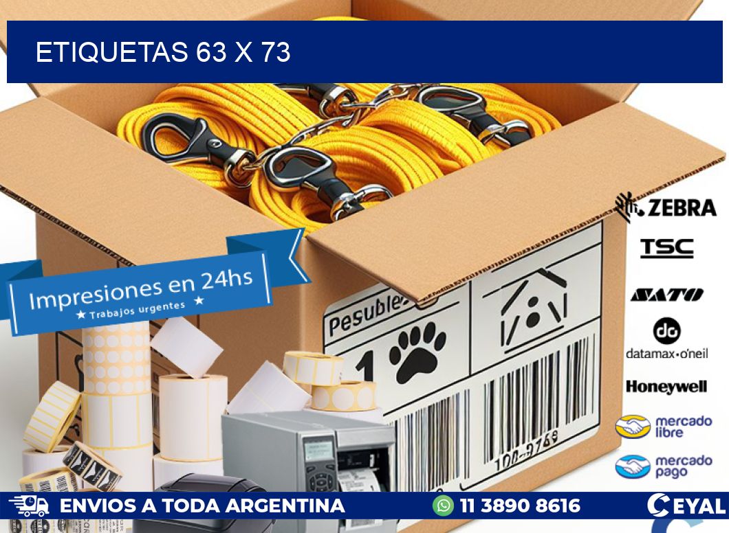 ETIQUETAS 63 x 73