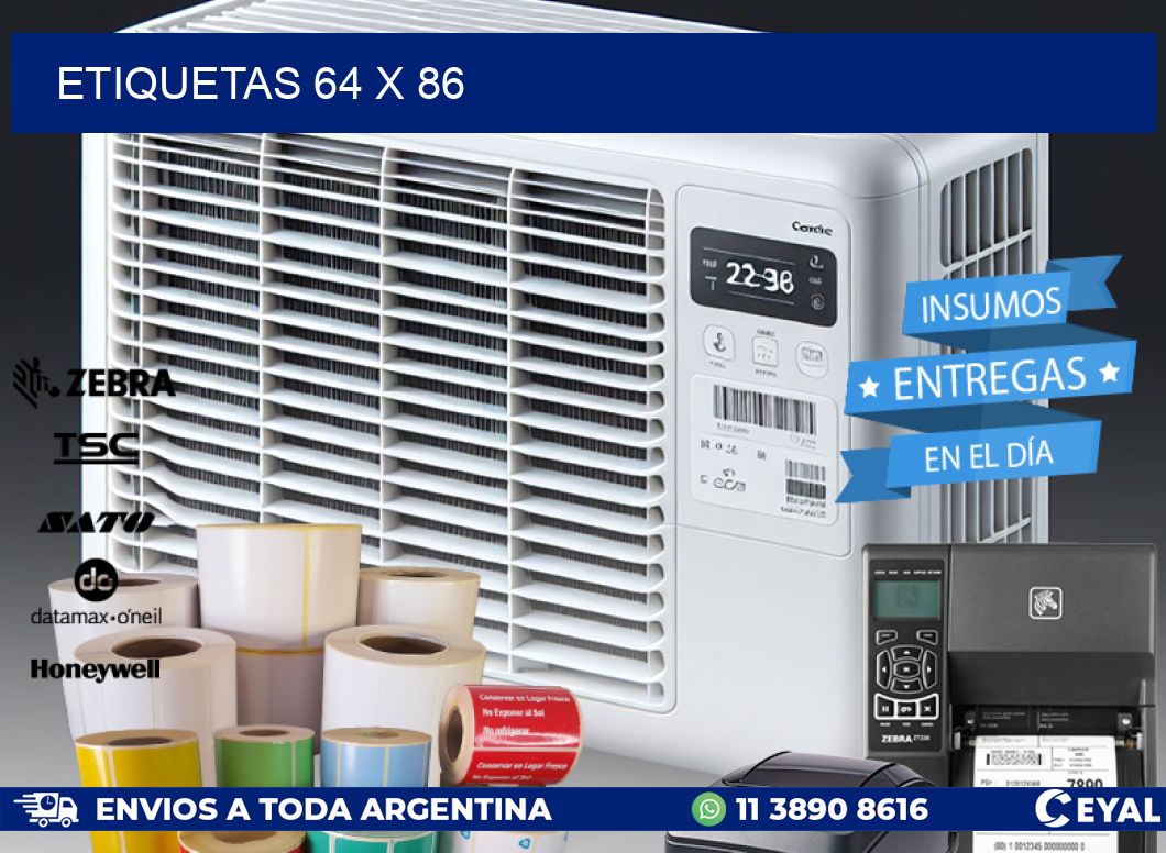 ETIQUETAS 64 x 86