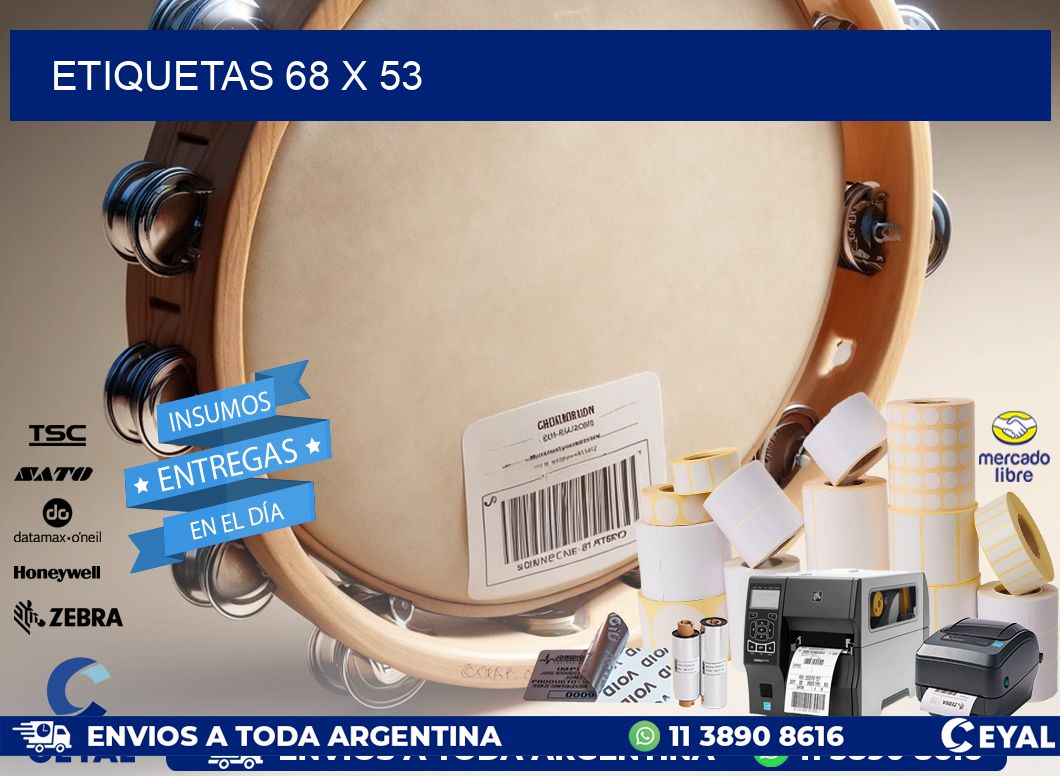 ETIQUETAS 68 x 53