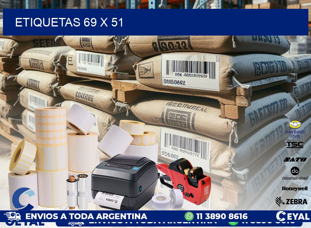 ETIQUETAS 69 x 51