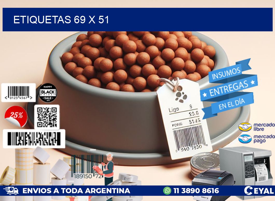 ETIQUETAS 69 x 51