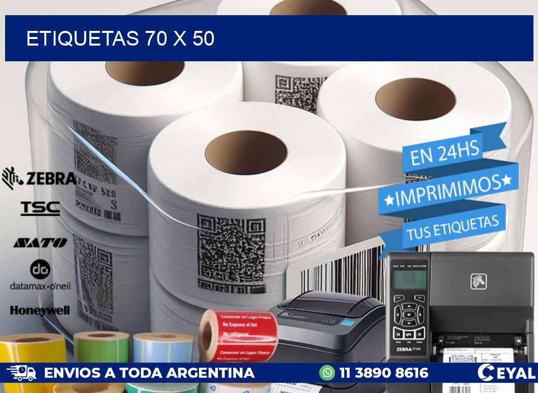 ETIQUETAS 70 x 50