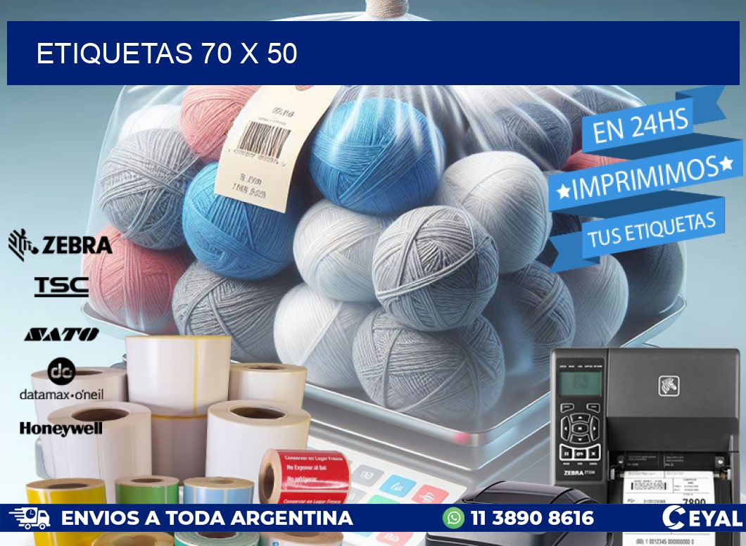 ETIQUETAS 70 x 50