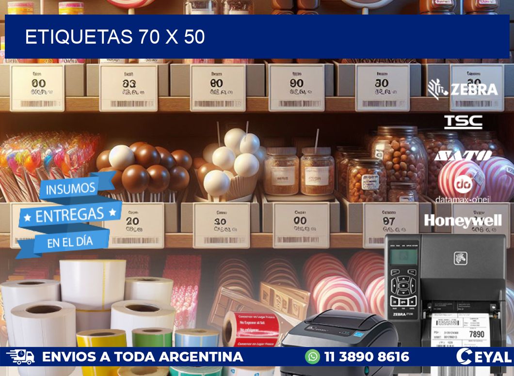 ETIQUETAS 70 x 50