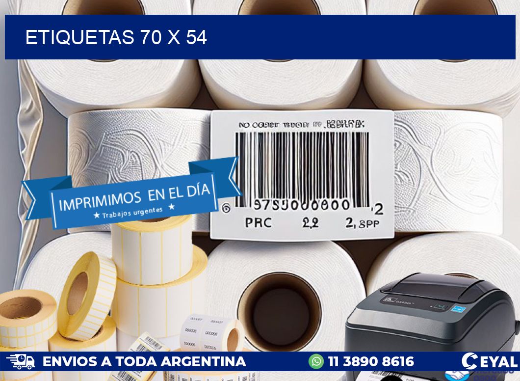 ETIQUETAS 70 x 54