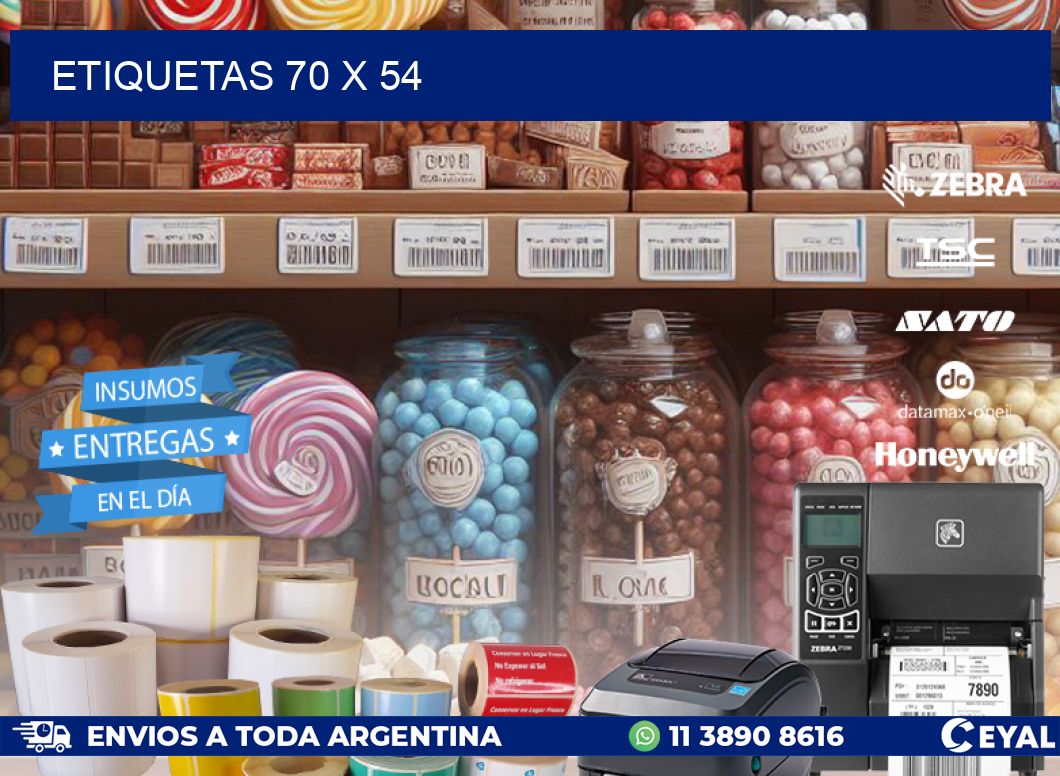 ETIQUETAS 70 x 54