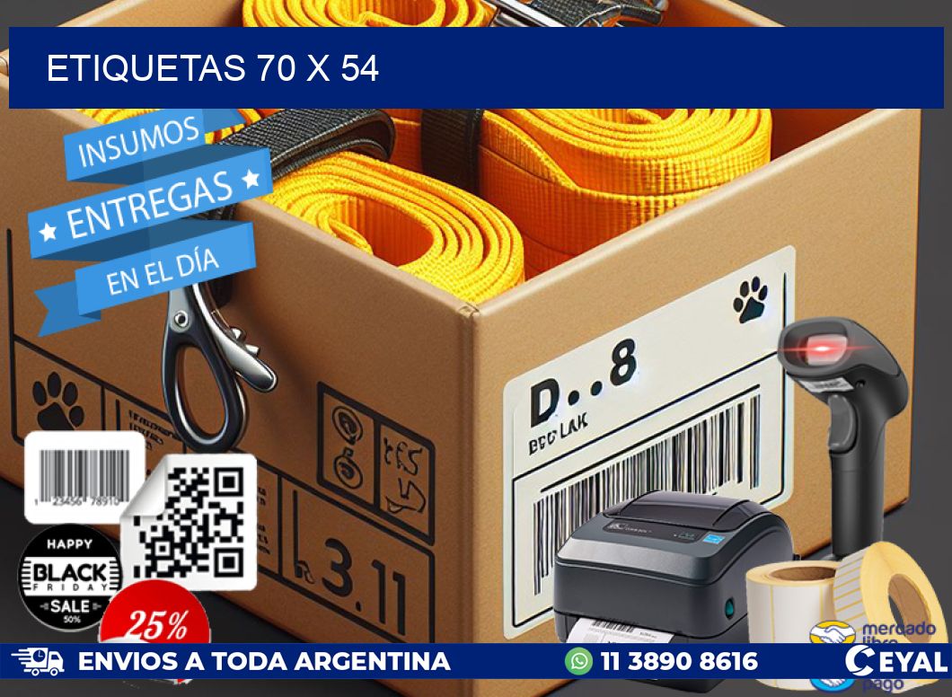 ETIQUETAS 70 x 54