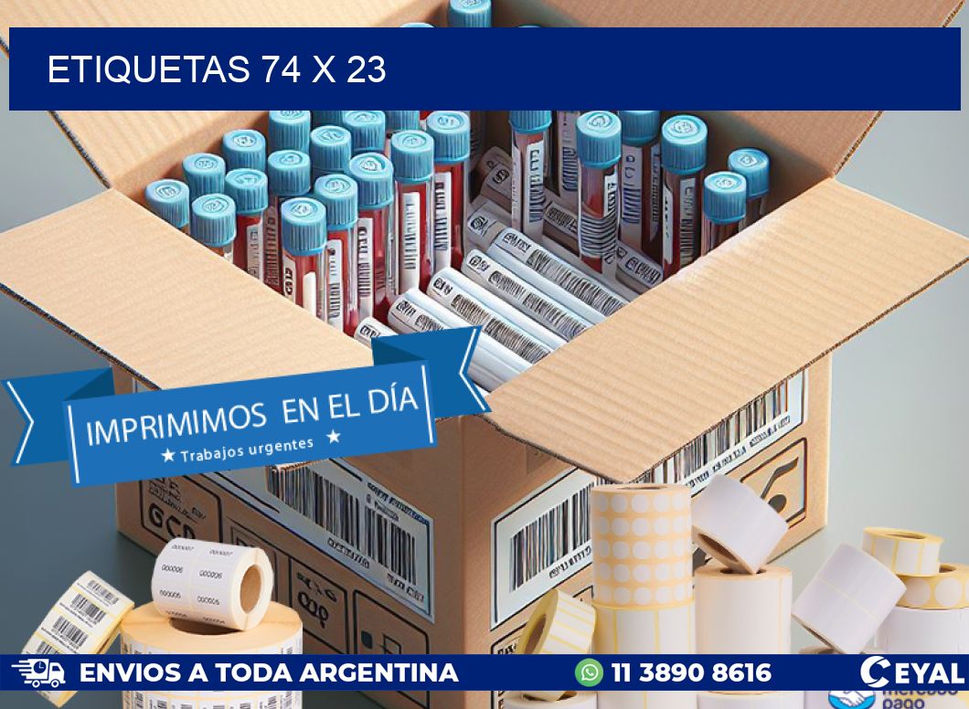 ETIQUETAS 74 x 23